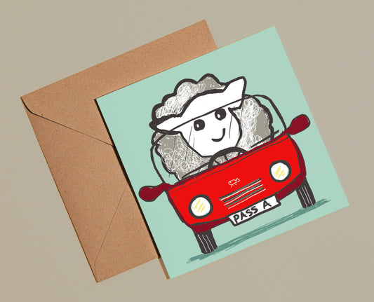 Sheep driving card