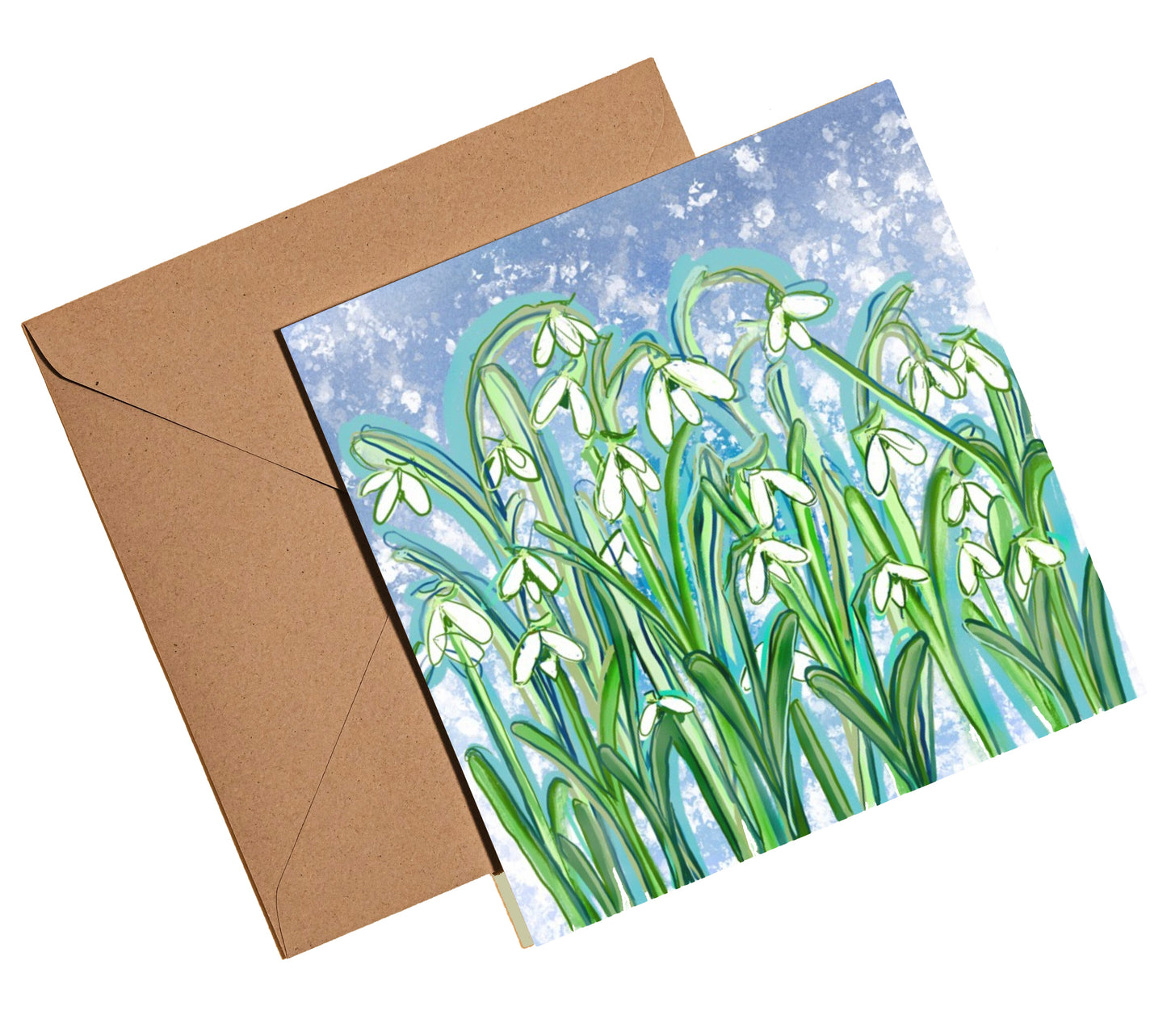 Snowdrops card