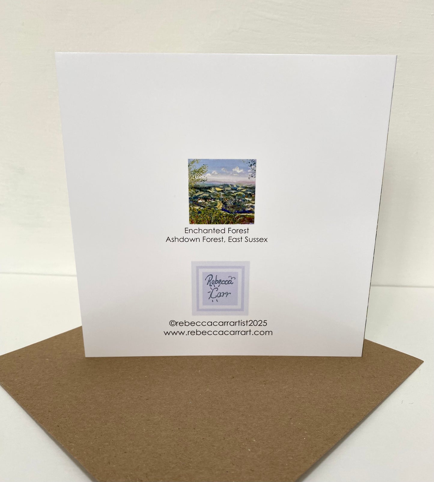 Ashdown Forest Landscape card