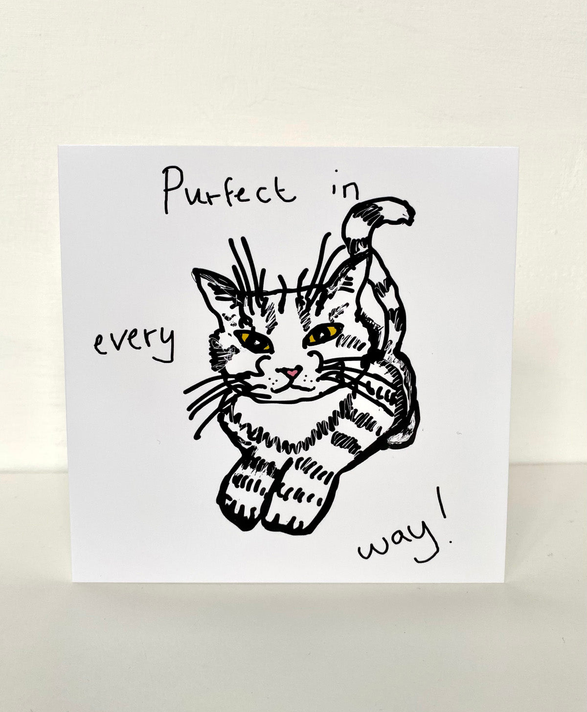 Purfect cat card