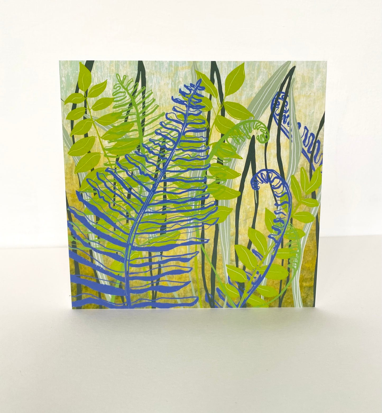 Ferns greetings card