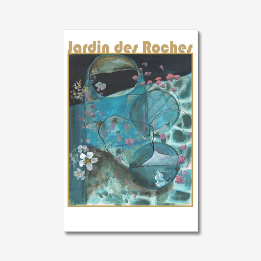 Jardin des Roches Art print